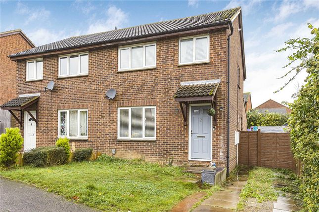 Semi-detached house for sale in Coleridge Close, Hitchin, Hertfordshire
