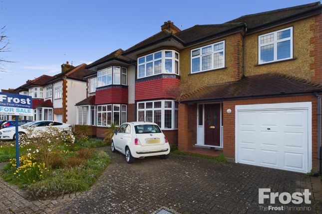 Thumbnail Semi-detached house for sale in Knowle Park Avenue, Staines-Upon-Thames, Surrey