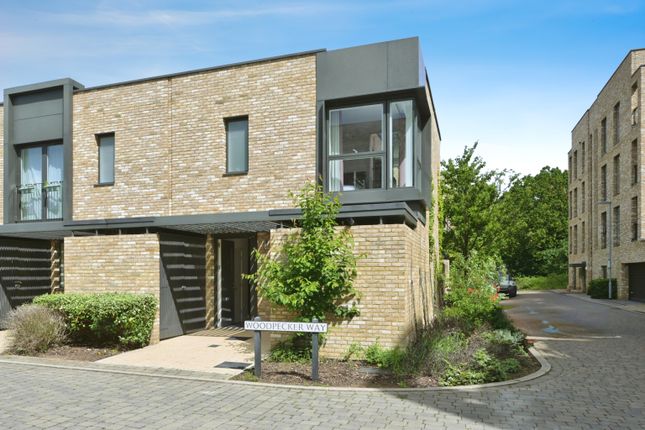 Thumbnail End terrace house for sale in Woodpecker Way, Cambridge