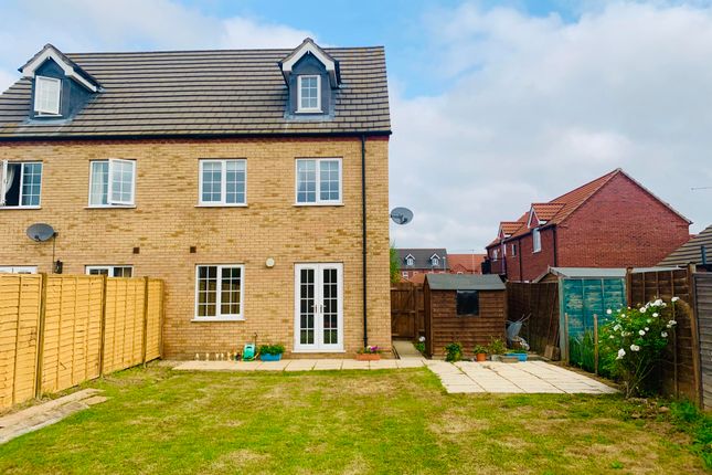 Semi-detached house to rent in Poppy Close, Spalding