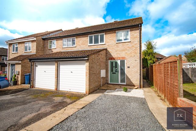 Thumbnail End terrace house for sale in Raleigh Close, Eaton Socon, St. Neots