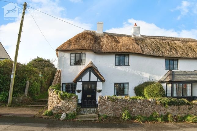 Semi-detached house for sale in Hillhead Cottages, Hillhead, Colyton, Devon