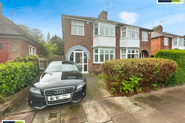 Thumbnail Semi-detached house for sale in 93 Belvoir Drive, Aylestone, Leicester