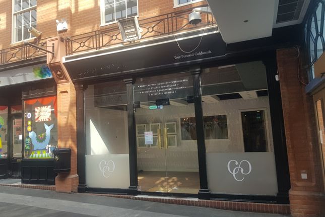 Retail premises to let in High Street, Maidstone, Kent