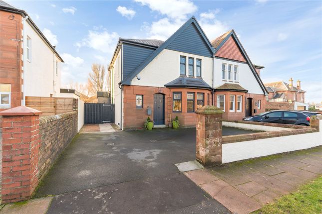 Thumbnail Semi-detached house for sale in Oswald Drive, Prestwick, Ayrshire