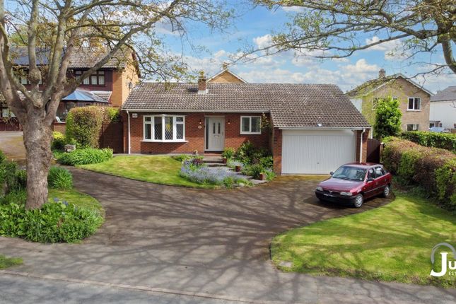 Thumbnail Detached bungalow for sale in Cropston Road, Cropston, Leicester