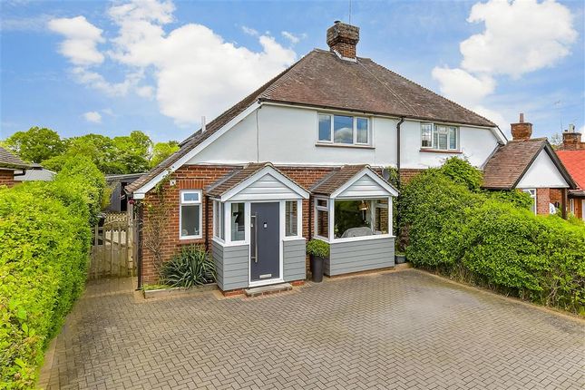 Semi-detached house for sale in Five Oak Green Road, Tudeley, Tonbridge, Kent