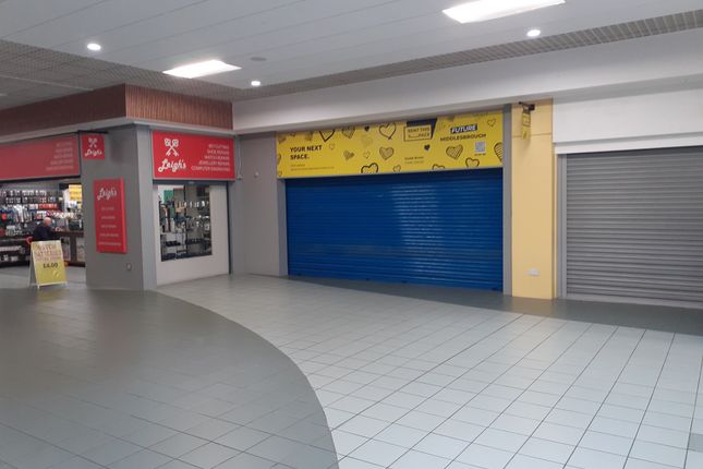 Retail premises to let in Unit 25, Dundas Shopping Centre, Middlesbrough