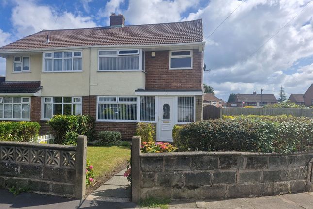 Thumbnail Semi-detached house for sale in Hunt Road, Maghull