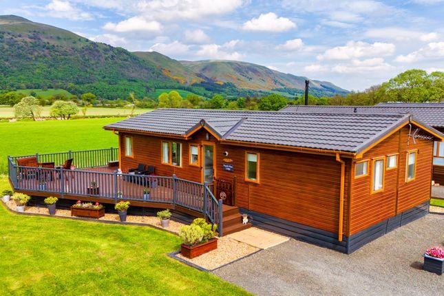 Thumbnail Lodge for sale in Frandy Moss Lodge, The Woods Caravan Park, By Alva