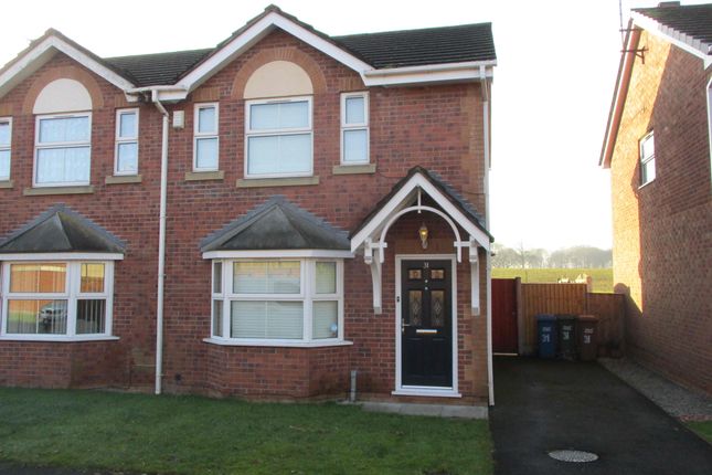 Thumbnail Semi-detached house to rent in Cliftonmill Meadows, Golborne, Warrington, Cheshire