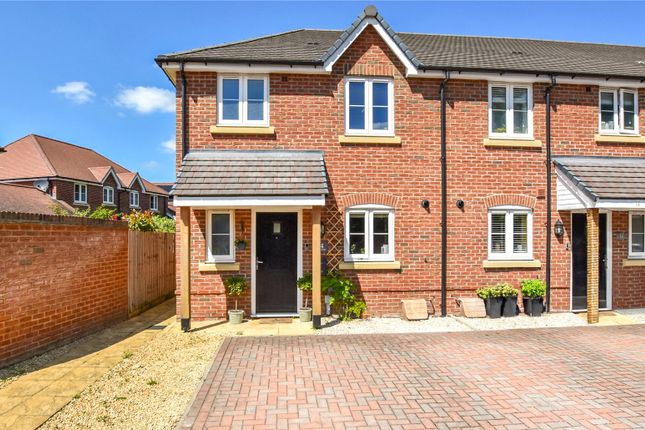 Thumbnail End terrace house for sale in Whitfield Gardens, East Hanney, Wantage, Oxfordshire
