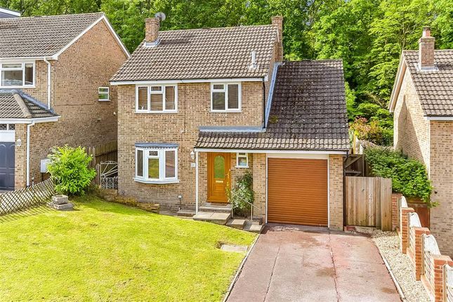 Thumbnail Detached house for sale in Englefield Crescent, Cliffe Woods, Rochester, Kent