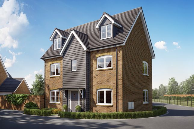 Thumbnail Detached house for sale in Hawthorn Close, Main Road, Bicknacre, Chelmsford