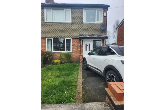 Thumbnail Semi-detached house for sale in Radcliffe Road, Sandbach