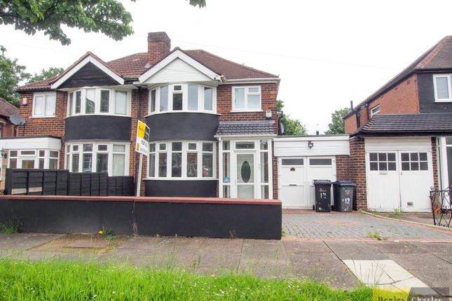 Thumbnail Semi-detached house for sale in Inchcape Avenue, Handsworth Wood, Birmingham