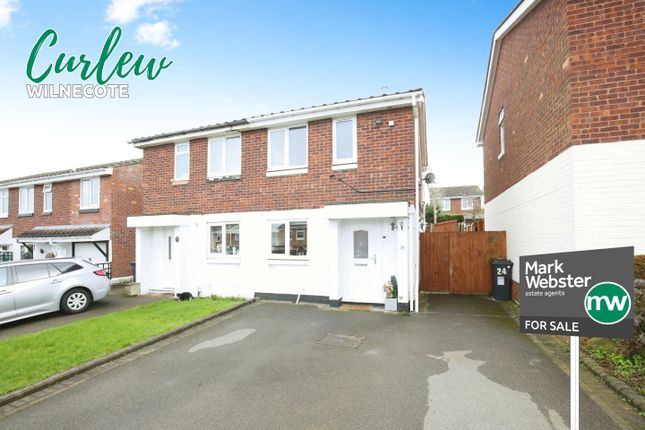 Thumbnail Semi-detached house for sale in Curlew, Wilnecote, Tamworth