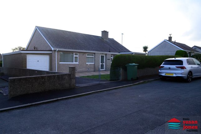 Detached bungalow for sale in Ty'n Rhos Estate, Chwilog, Pwllheli
