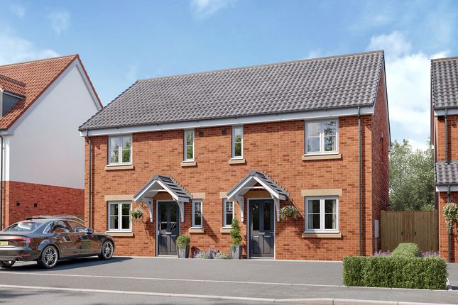 Thumbnail Semi-detached house for sale in "The Danbury" at Magee Close, Hucknall, Nottingham