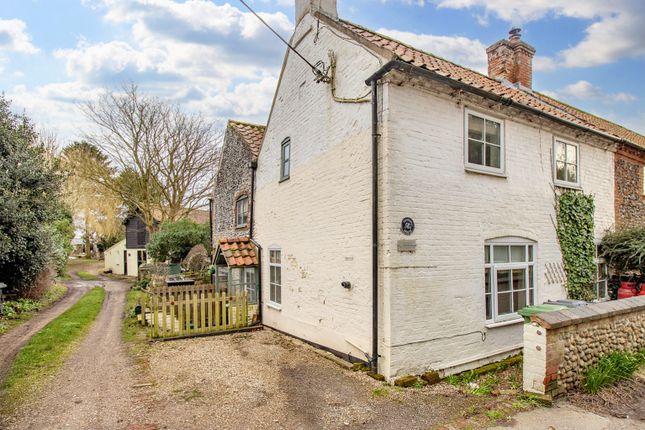 Semi-detached house for sale in The Street, Thornage, Holt, Norfolk