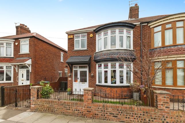 Thumbnail Semi-detached house for sale in Hutton Road, Middlesbrough