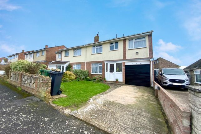 Thumbnail Semi-detached house for sale in Mandeville Close, Weymouth