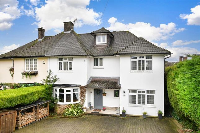 Semi-detached house for sale in Downland Close, Epsom, Surrey