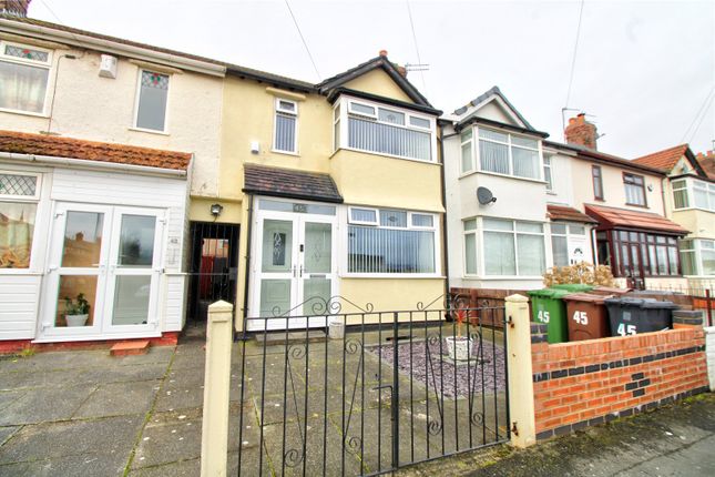 Thumbnail Terraced house for sale in Hythe Avenue, Litherland, Merseyside