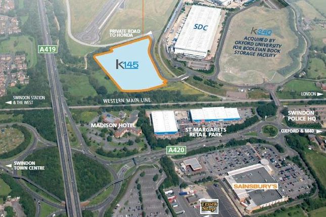 Industrial for sale in Plot K145, Keypoint, Thornhill Road, South Marston, Swindon