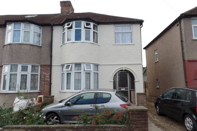 Thumbnail Semi-detached house to rent in St. Anselms Road, Hayes, Middlesex