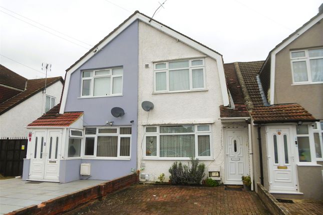 Thumbnail Semi-detached house for sale in Saunton Avenue, Hayes