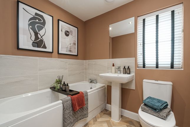 Interior View Of The Bathroom In Our 3 Bed Moresby Home