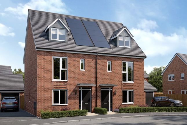 Thumbnail Semi-detached house for sale in "The Becket" at Chiswell Drive, Coalville