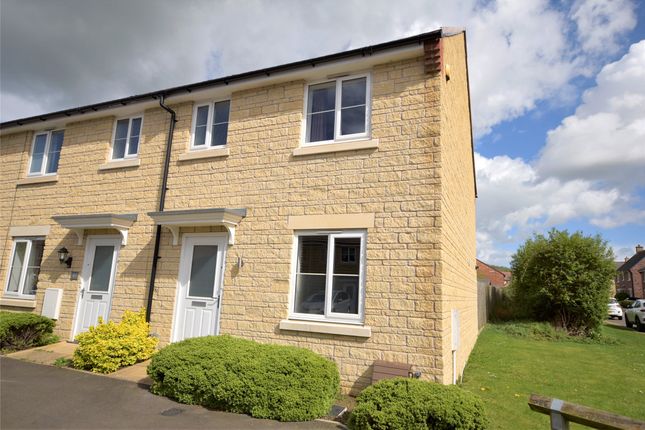 Thumbnail End terrace house for sale in Fotescue Road, Bishops Cleeve, Cheltenham, Gloucestershire