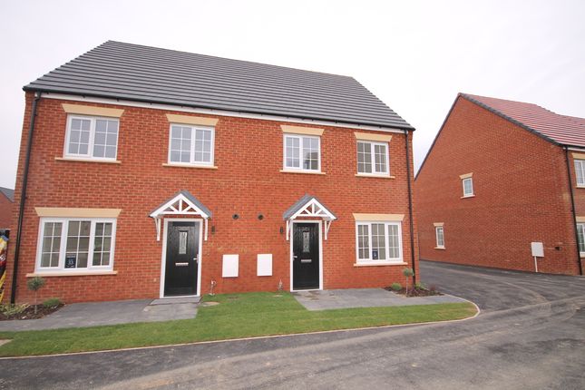 Thumbnail Semi-detached house for sale in Plot 33 Nightingale Fields, Great Barford, Great Barford, Bedford