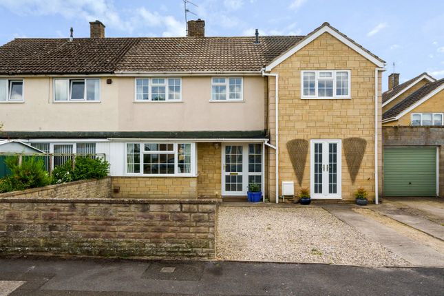 Semi-detached house for sale in Berry Hill Crescent, Cirencester, Gloucestershire