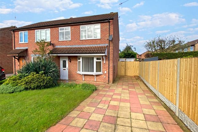 Thumbnail Semi-detached house for sale in Sandhurst Crescent, Sleaford, Lincolnshire