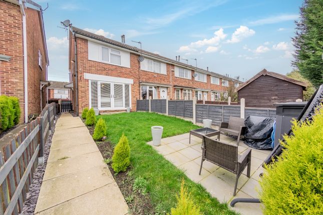 Thumbnail End terrace house for sale in Lawns Terrace, New Farnley, Leeds
