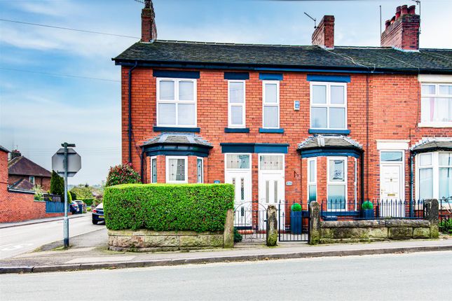 Thumbnail Town house for sale in Congleton Road, Biddulph, Staffordshire