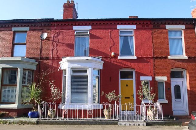 Thumbnail Terraced house for sale in Roxburgh Avenue, Aigburth, Liverpool
