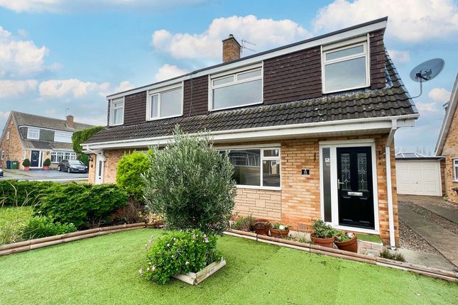 Thumbnail Semi-detached house for sale in Delamere Drive, Marske-By-The-Sea, Redcar