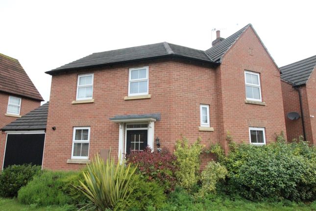 Thumbnail Detached house to rent in Slatewalk Way, Glenfield, Leicester