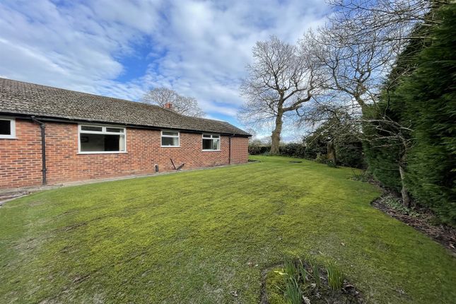 Detached bungalow for sale in Chapel Road, Ollerton, Knutsford