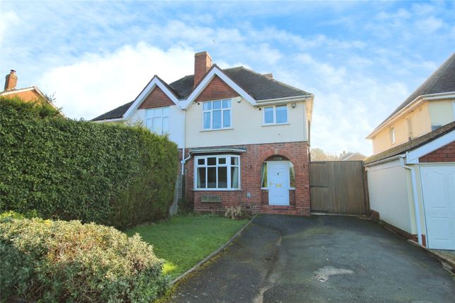 Semi-detached house for sale in Birmingham Road, Lickey End, Bromsgrove, Worcestershire