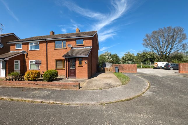 Thumbnail Semi-detached house for sale in Harling Way, Leiston, Suffolk