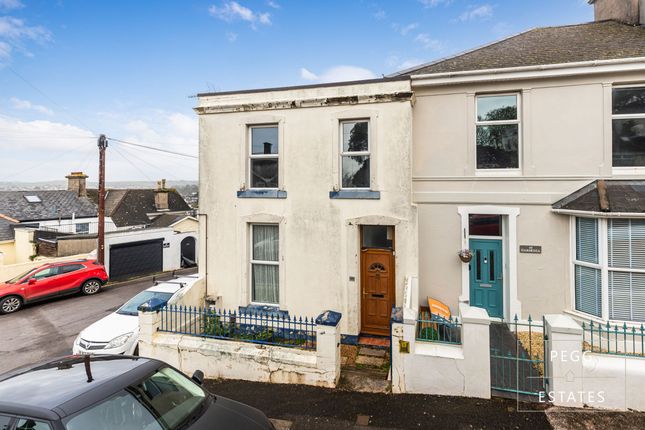 Thumbnail End terrace house for sale in Warberry Road West, Torquay