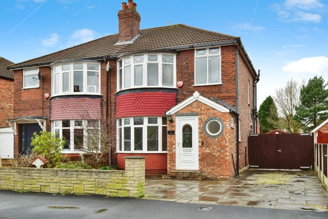Semi-detached house for sale in Rutland Road, Stockport, Cheshire