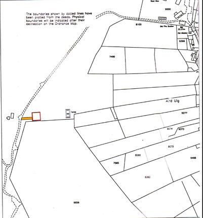 Land for sale in Aird, Uig, Isle Of Lewis