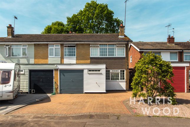 Semi-detached house for sale in Keelers Way, Great Horkesley, Colchester, Essex