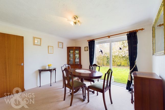 Detached bungalow for sale in Ruskin Road, New Costessey, Norwich